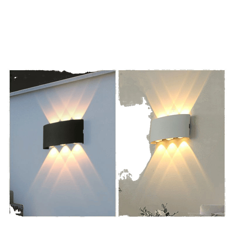Indoor and outdoor universal wall lamps, bedroom bedside lamps, modern and simple staircase, courtyard, fence, corridor wall lamps wholesale Item Picture
