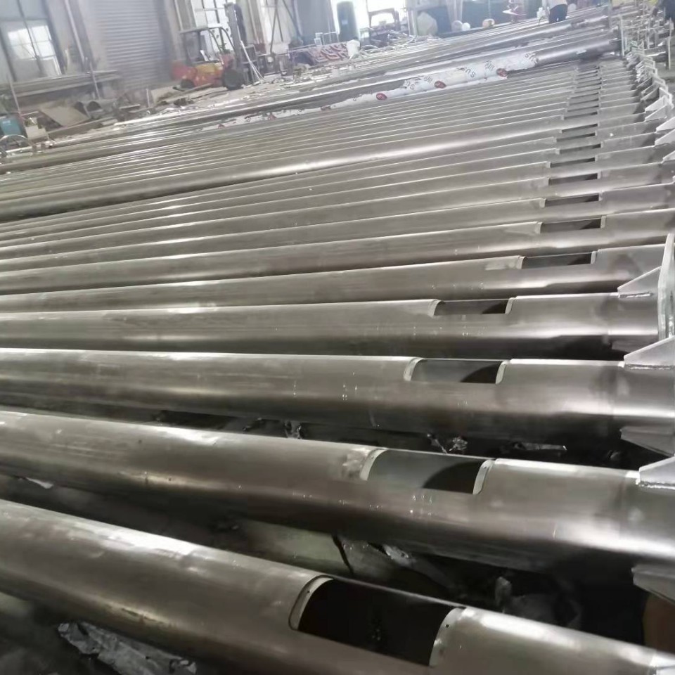 Factory direct sales of stainless steel street lamps and stainless steel lamp poles. High price, quality guaranteed, high brightness, from Meihua Lighting details Picture