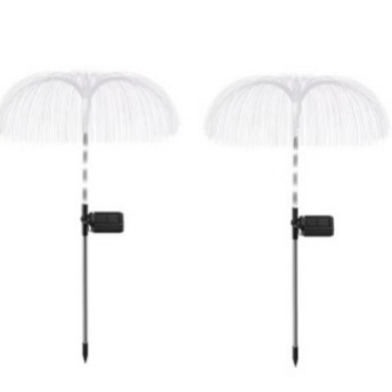 Solar optical fiber single-layer, double-layer, 3-layer, 5-layer jellyfish lights, dogtail grass jellyfish lights, lawn ground insert lights, landscape lights Item Picture
