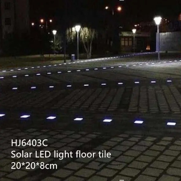 led square floor tile light, long strip sensor outdoor waterproof rgb seven-color landscape atmosphere light, foot floor light manufacturer Application Scenario