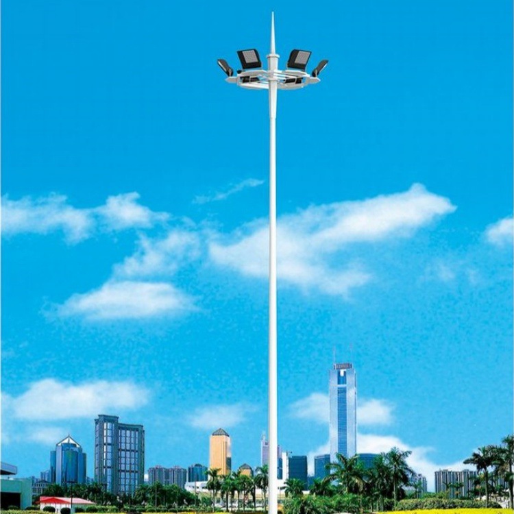 Outdoor high mast light, basketball football field, scenic area road high mast light manufacturer Specification drawing