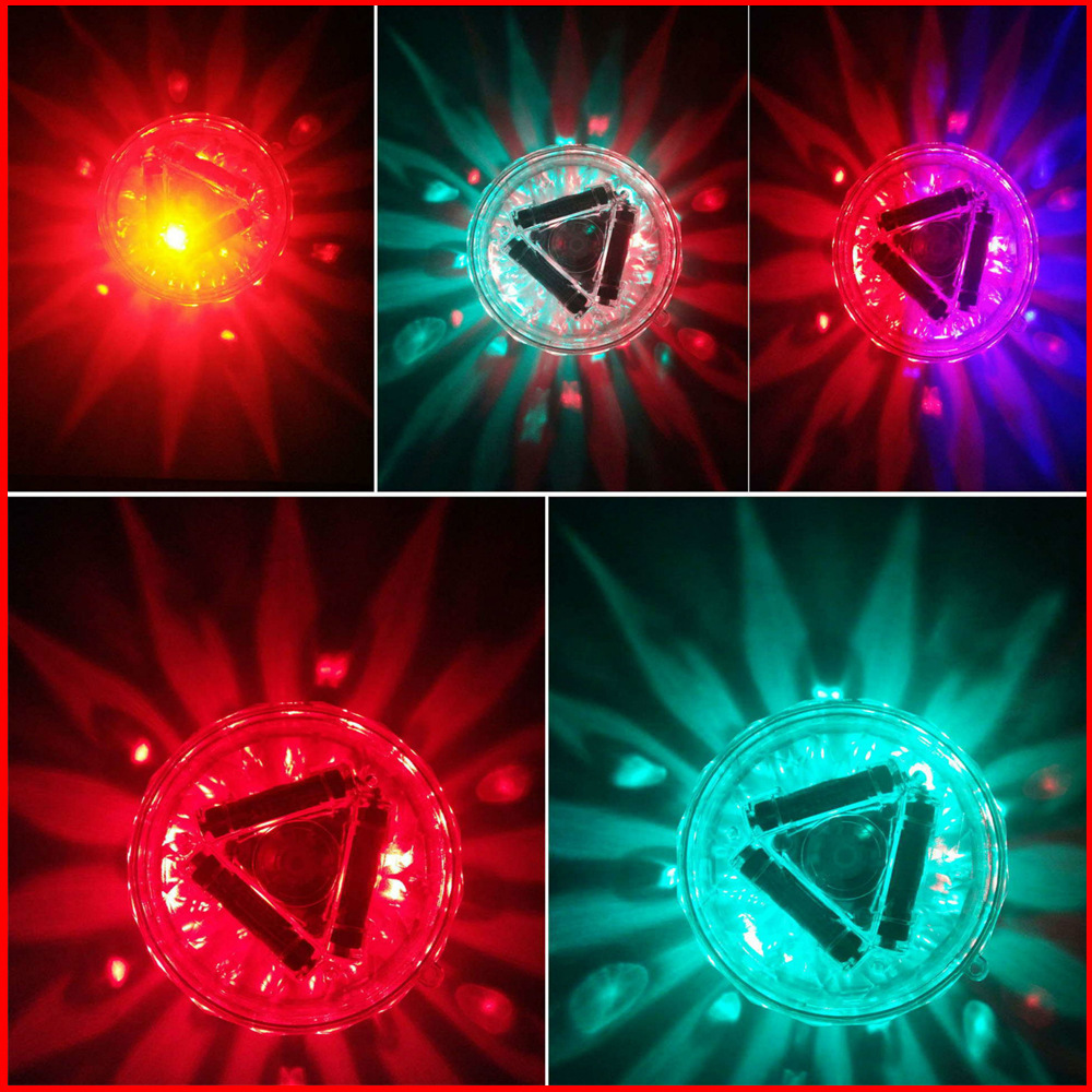 New bathtub light, diamond-shaped bath light, creative swimming pool decorative light Specification drawing