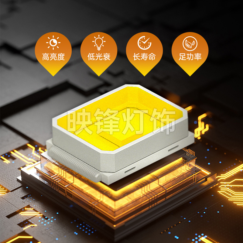 Cross-border new type of floodlight, market electric lens, full-tile ultra-bright floodlight, outdoor courtyard high-lumen sports field floodlight Application Scenario