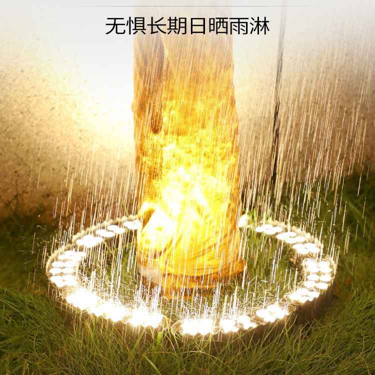 Tree-hugging lights, tree-shooting lights, outdoor waterproof landscape courtyard tree-illuminating lights, garden yard grassland lights, led outdoor spotlights details Picture