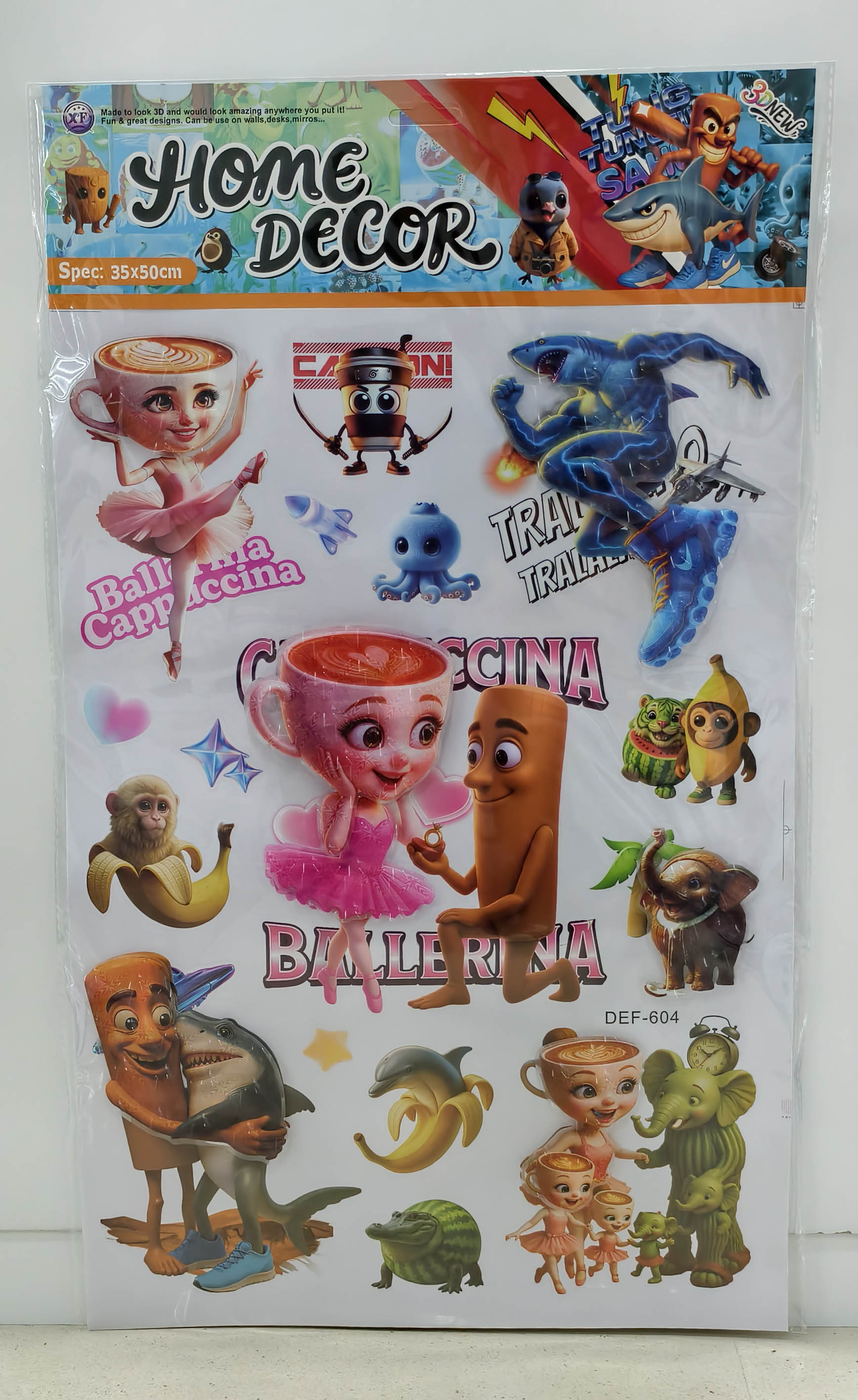DEF Shan Hai Jing layer upon layer decorative stickers details Picture