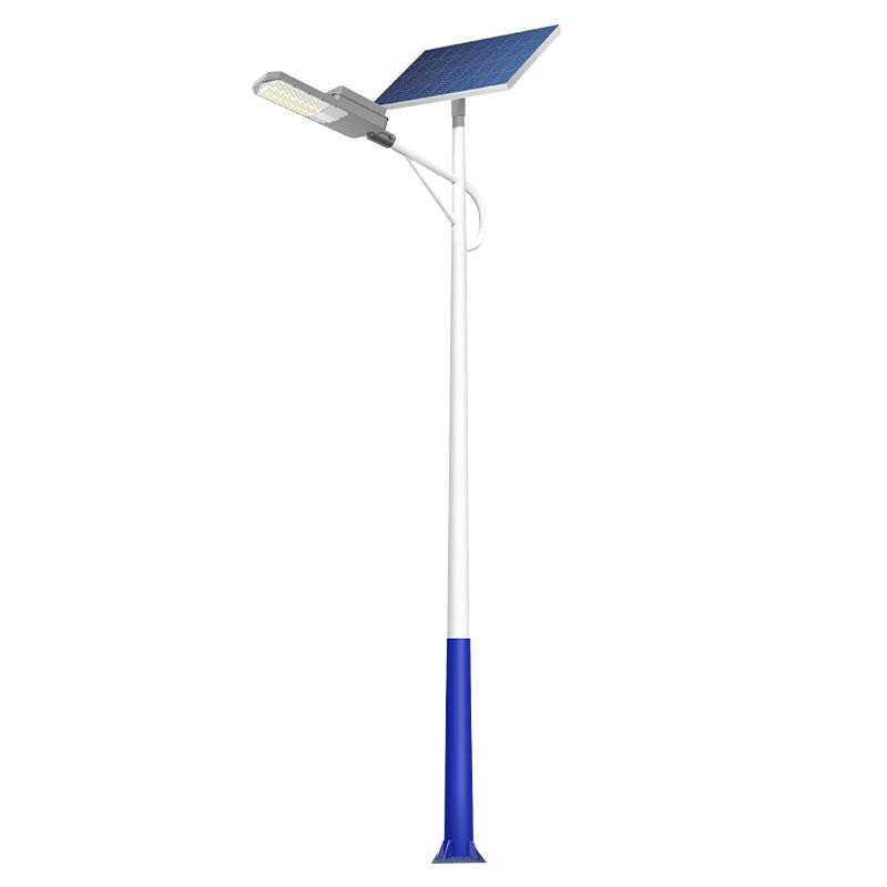 Solar street lamps for outdoor communities, new rural areas, waterproof cantilever arms, courtyards, municipal lamp poles, led manufacturers wholesale Item Picture