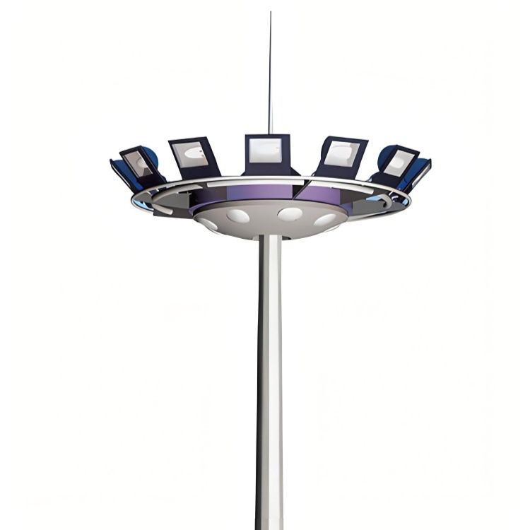 Outdoor high mast light, basketball football field, scenic area road high mast light manufacturer Item Picture