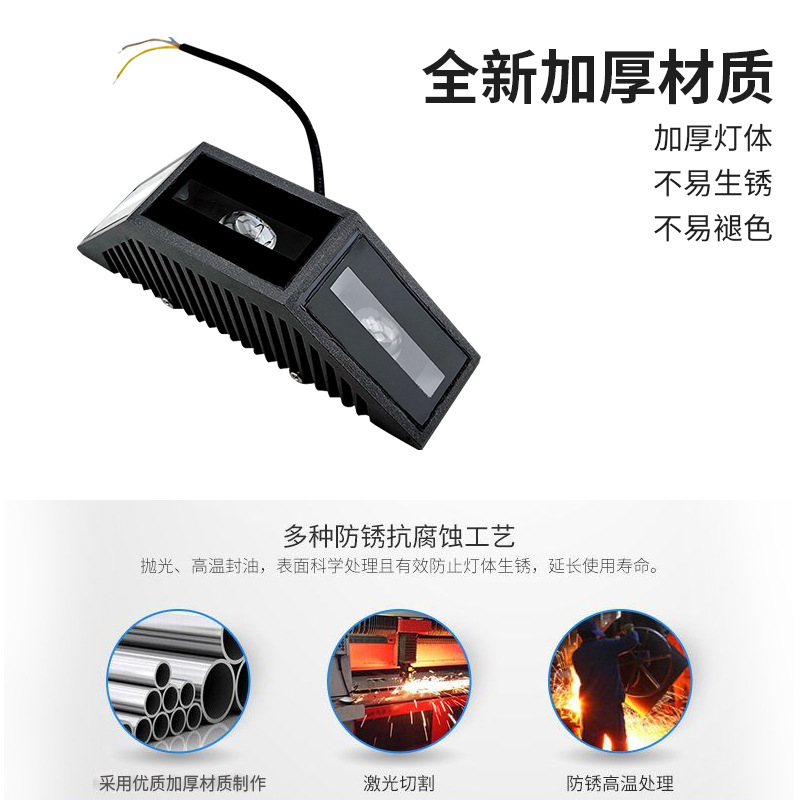 led window sill lights, building lighting outline lights, door frame and corridor embedded window sill lights, 180-degree ambient ray lights Application Scenario