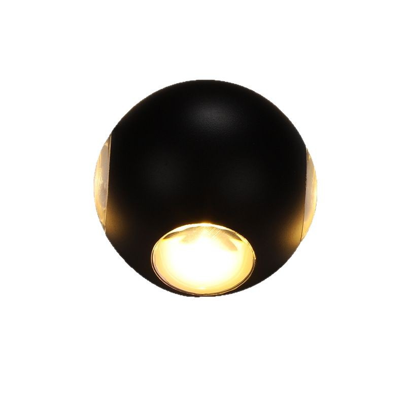Outdoor wall lamps, led cross star lights, staircase, corridor, balcony, front door, exterior wall, courtyard wall-hung lights, waterproof and moisture-proof Item Picture