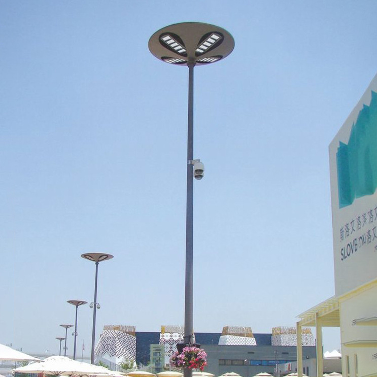 Retractable 15 to 50-meter led high-pole lights, port wharf square lights, floodlights, retractable high-pole lights Item Picture