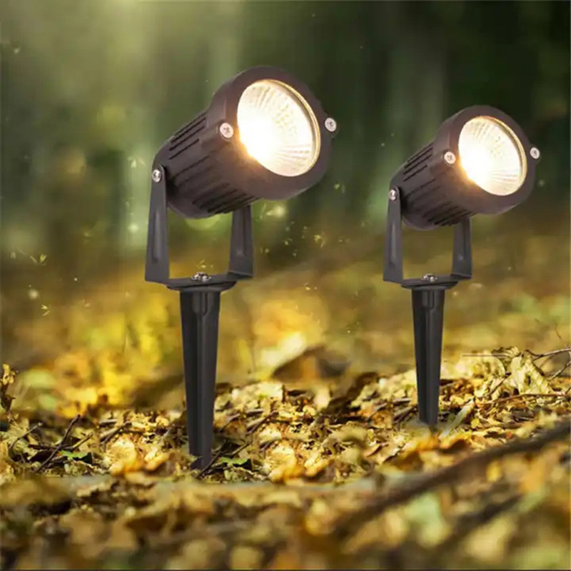 Tree lights, landscape spotlights, led tree lights, outdoor waterproof ground lights, garden and courtyard lights, viewing lights, lawn lights Specification drawing