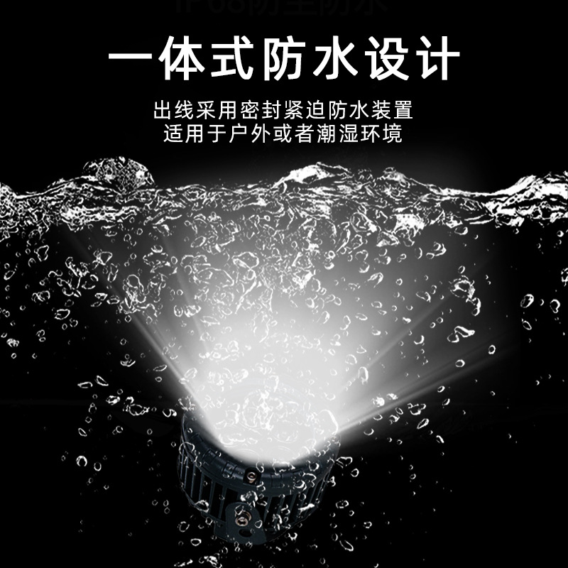 led strip lights, waterproof high-pressure strip wall-washing lights, villa exterior walls, building Bridges, lighting spotlights, light strips Specification drawing