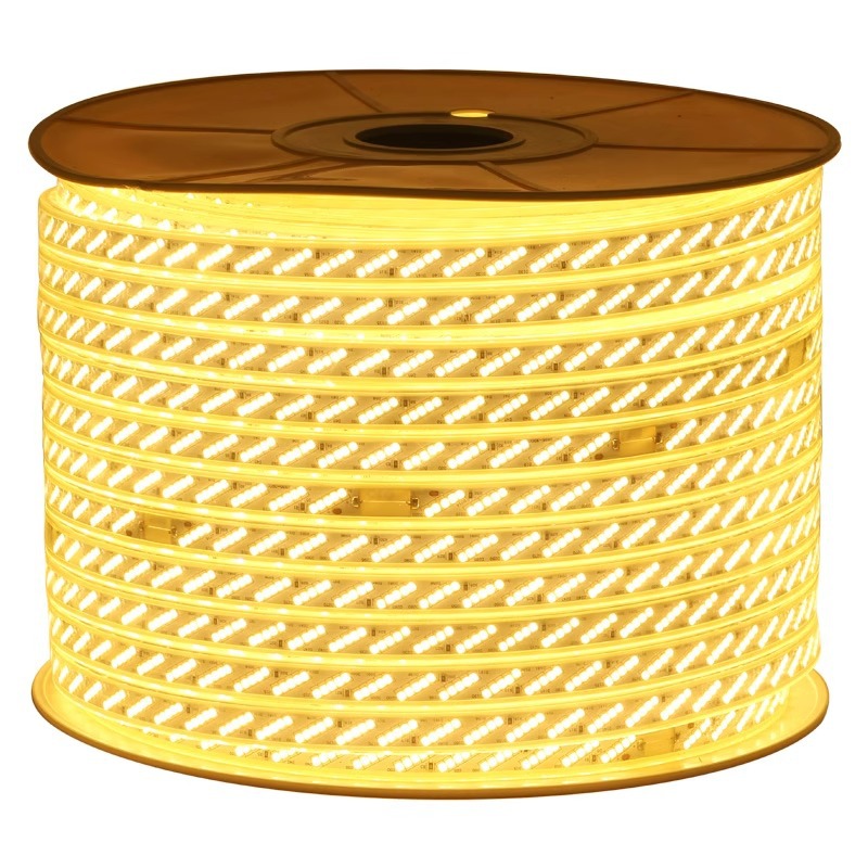 Outdoor waterproof neon silicone soft light strip, flexible light bar, 220v high-voltage ultra-bright outdoor atmosphere running light LED Item Picture