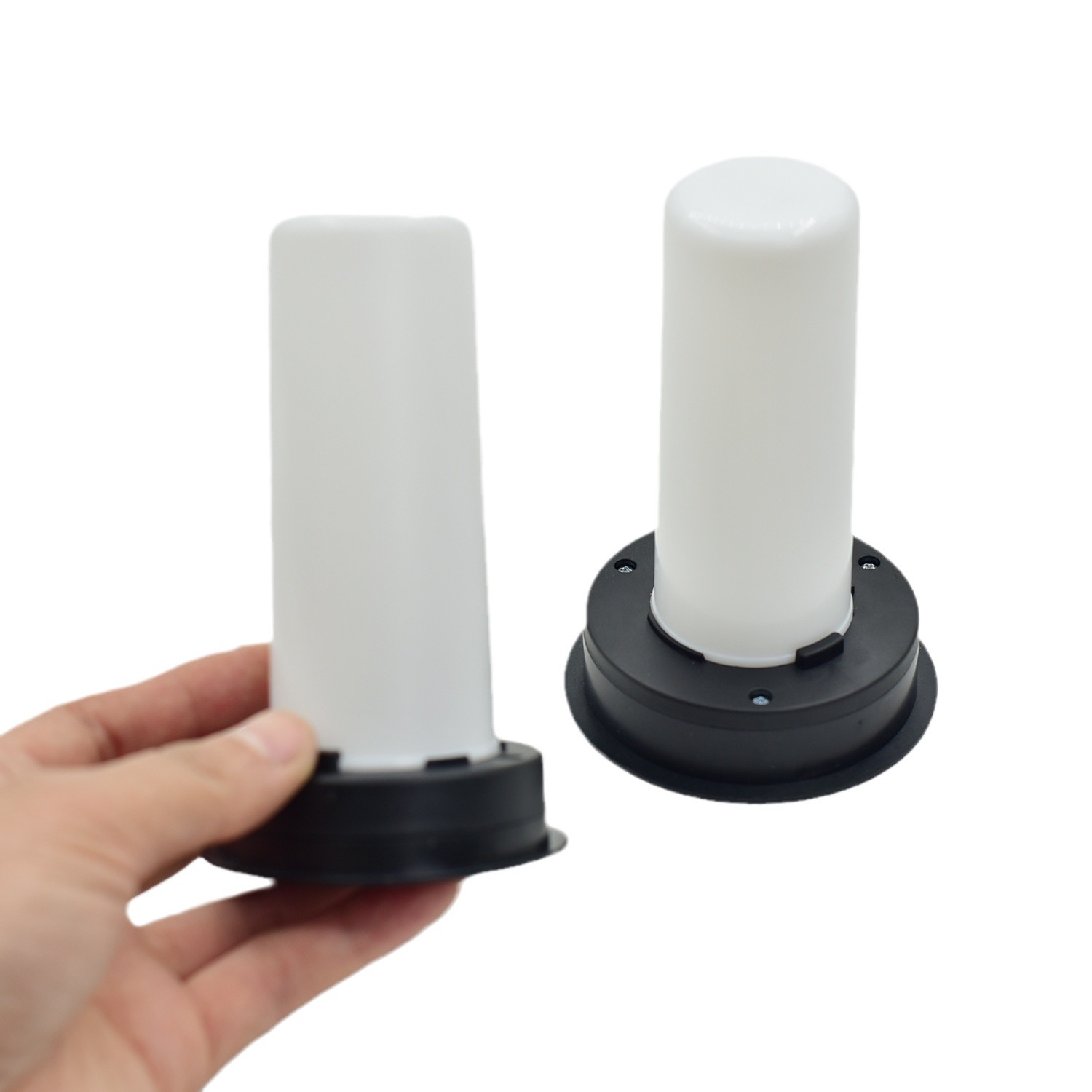 Solar flame battery box wind lamp battery box flame battery box solar lamp Item Picture