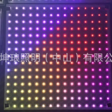 LED sensor digital dancing floor tile light landscape video effect digital stage floor light details Picture