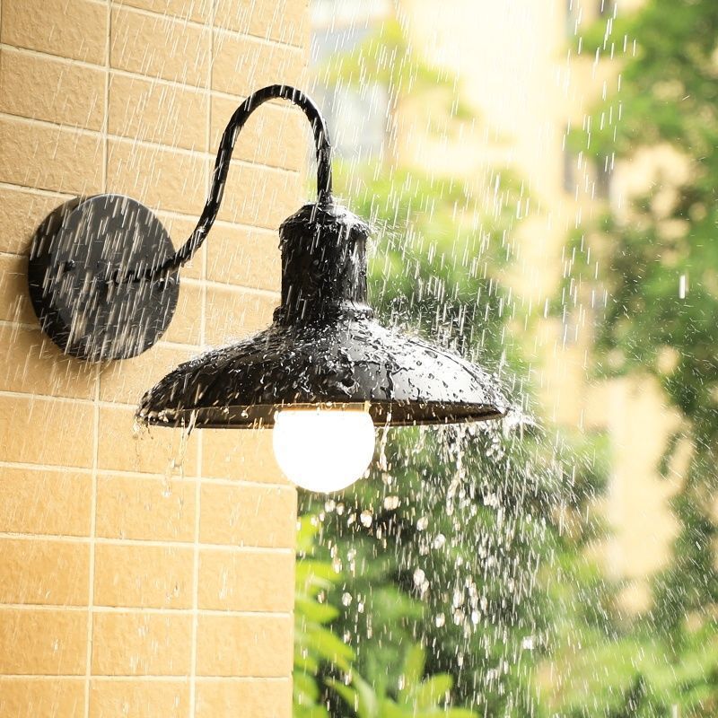 Outdoor waterproof wall lamps, street lamps, rainproof door and balcony lamps, outdoor lighting, American retro industrial wind speed, all sell well Item Picture