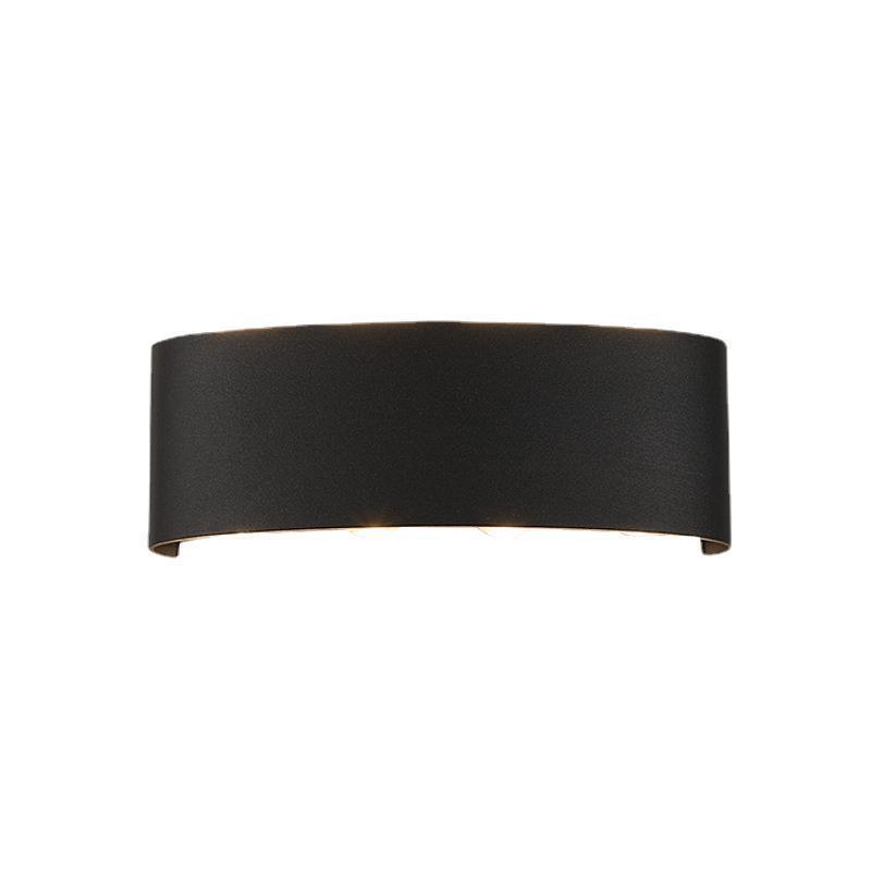 Modern, simple and bright staircase TV background wall lights, corridor bar hotel bull 's-eye outdoor wall lights that glow up and down Item Picture