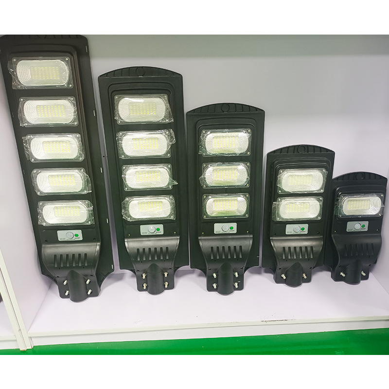 The manufacturer supplies integrated solar street lamps, garden street lamps, flat-panel led, high-power outdoor solar street lamps details Picture