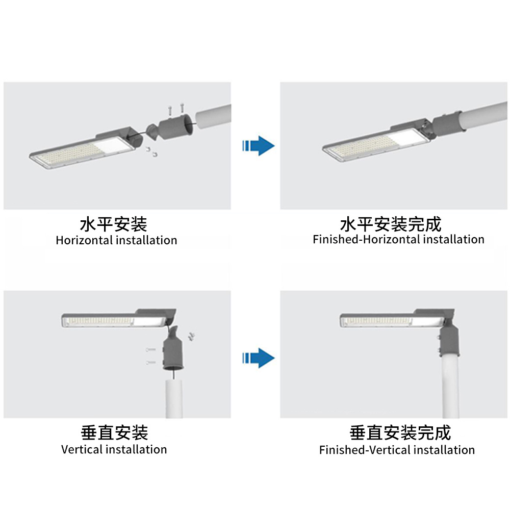 High brightness outdoor street light Outdoor lighting high-brightness LED street lamp Application Scenario