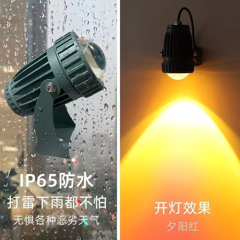 Waterproof spotlights, strong sunlight, rainproof outdoor lights, bathroom wall special, popular online celebrity, foyer, balcony lighting columns, rural full figure