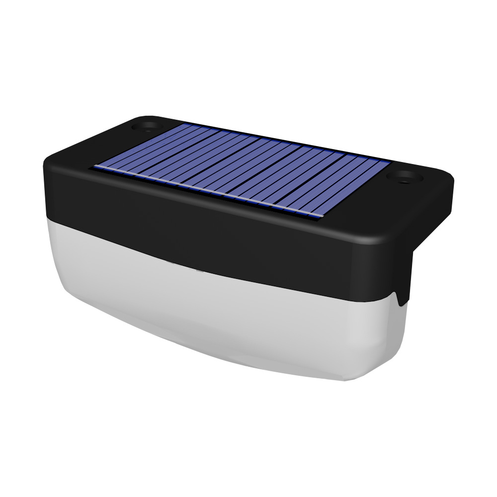 Source factory led solar step lights, high-brightness waterproof staircase lighting, outdoor decorative fence and fence lights Item Picture