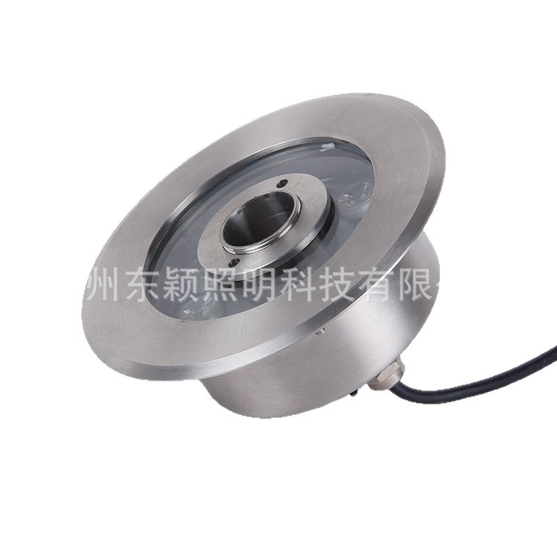 Factory wholesale of spring water feature lights, all-stainless steel LED fountain lights, LED pool lights, and stainless steel underwater lights Item Picture