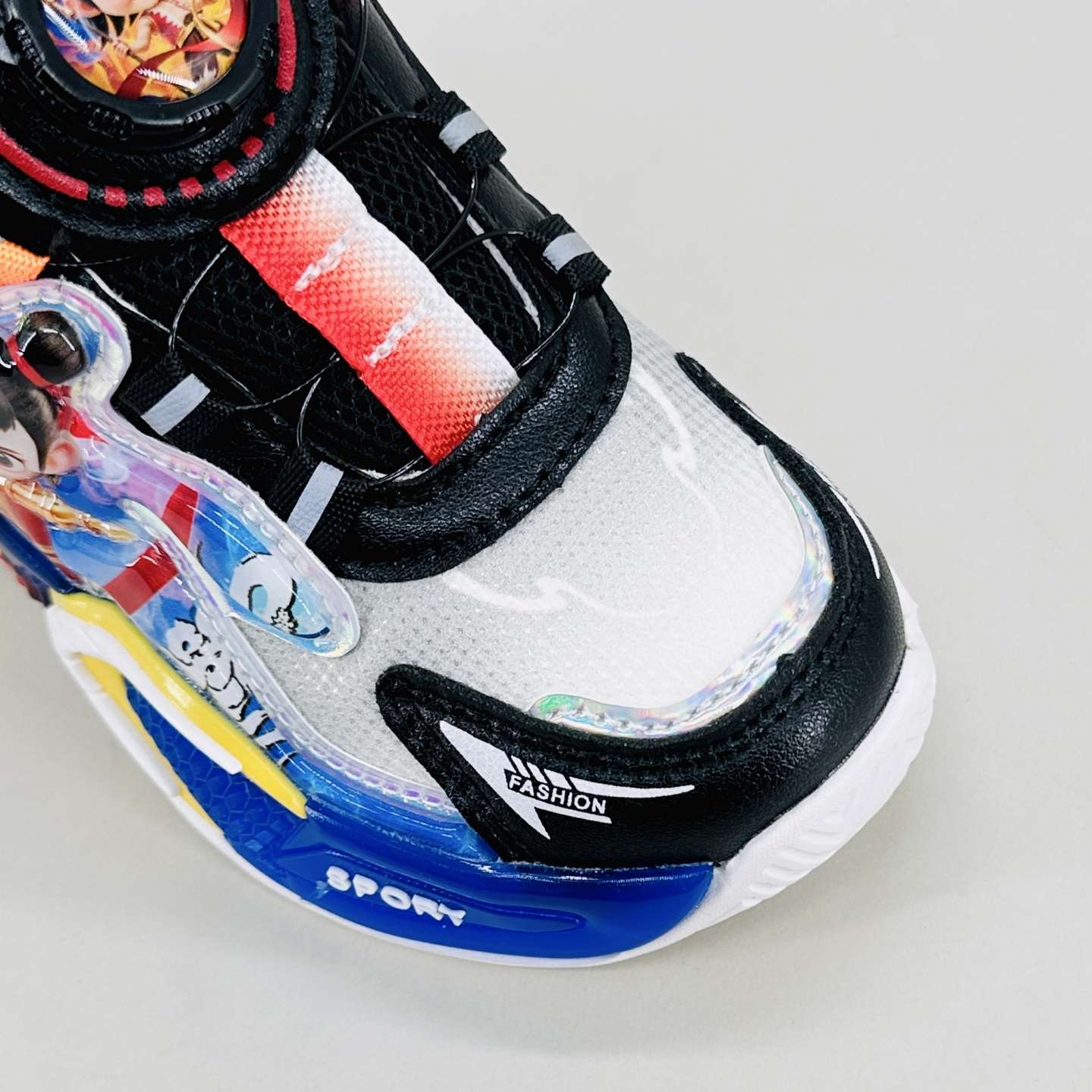 Simba's Glory Children's Spring sports Shoes for Boys, fashionable children's shoes with button design, trendy children's shoes, autumn edition children's shoes for boys detail image 6