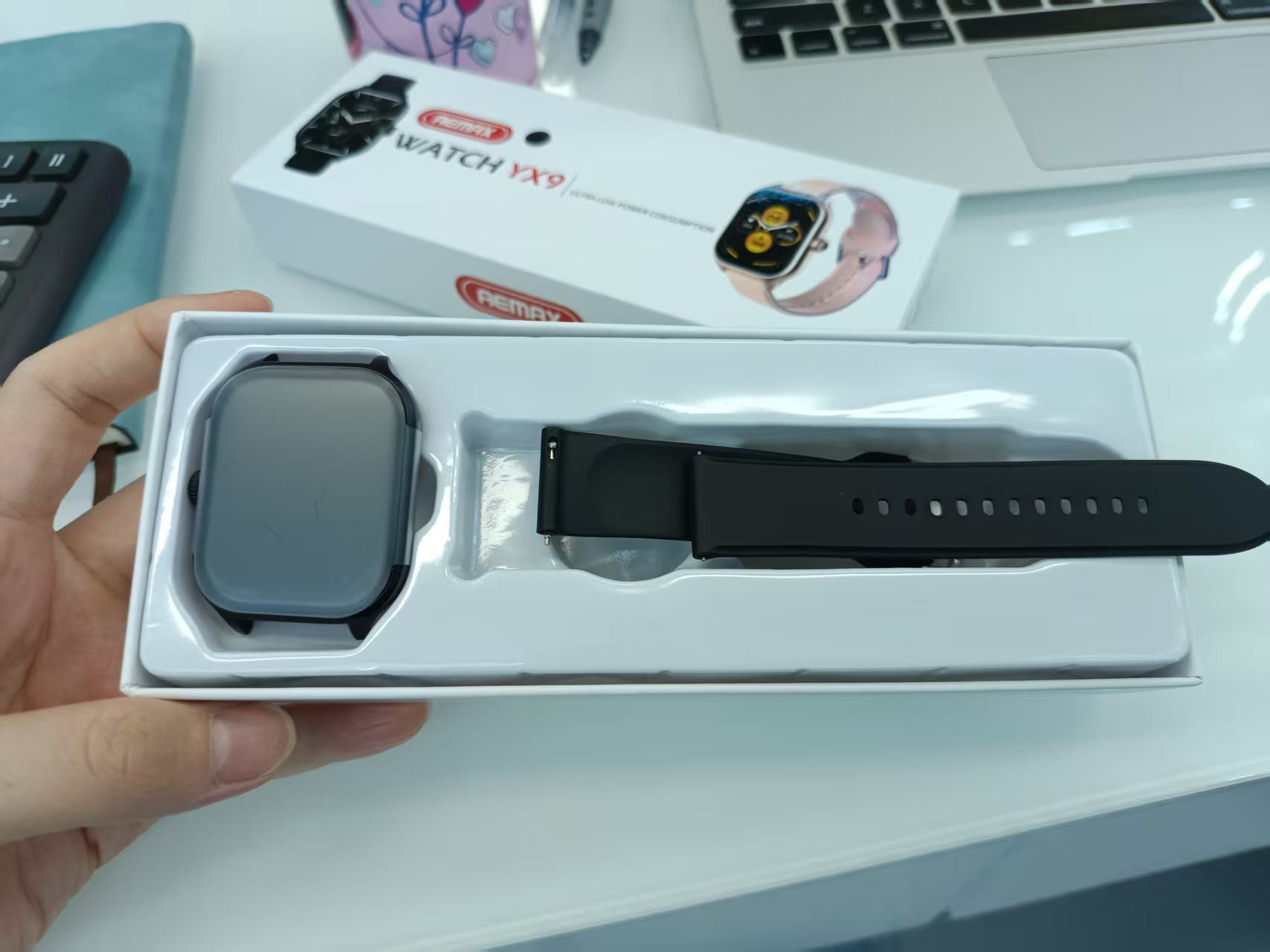 Smart watch, outdoor sports, Bluetooth call, high-definition large screen, heart rate detection, disc sports watch YX9 smart watch Specification image