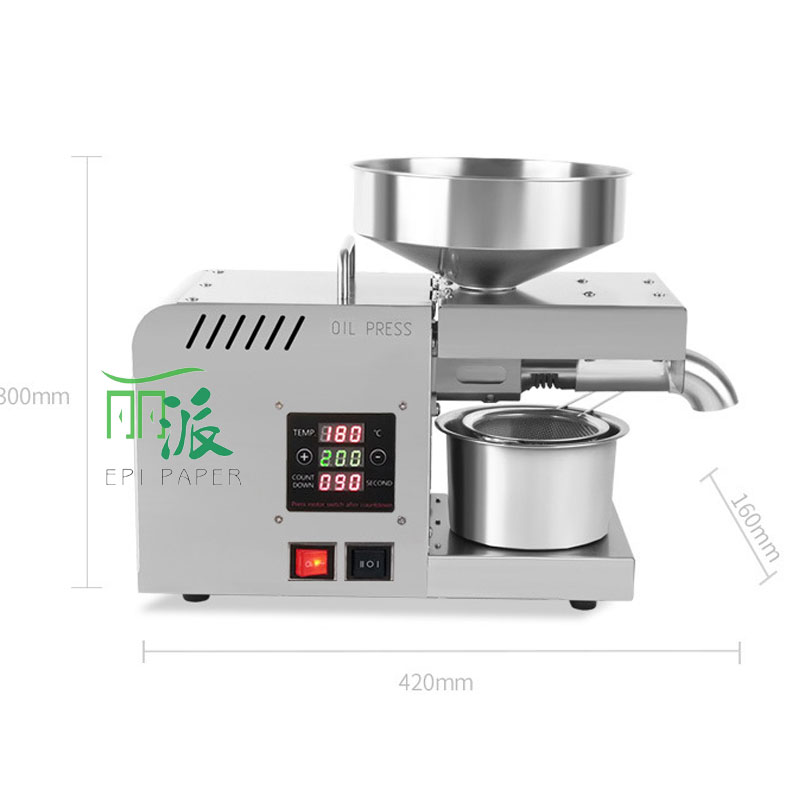 不锈钢小型商用榨油机全自动榨油