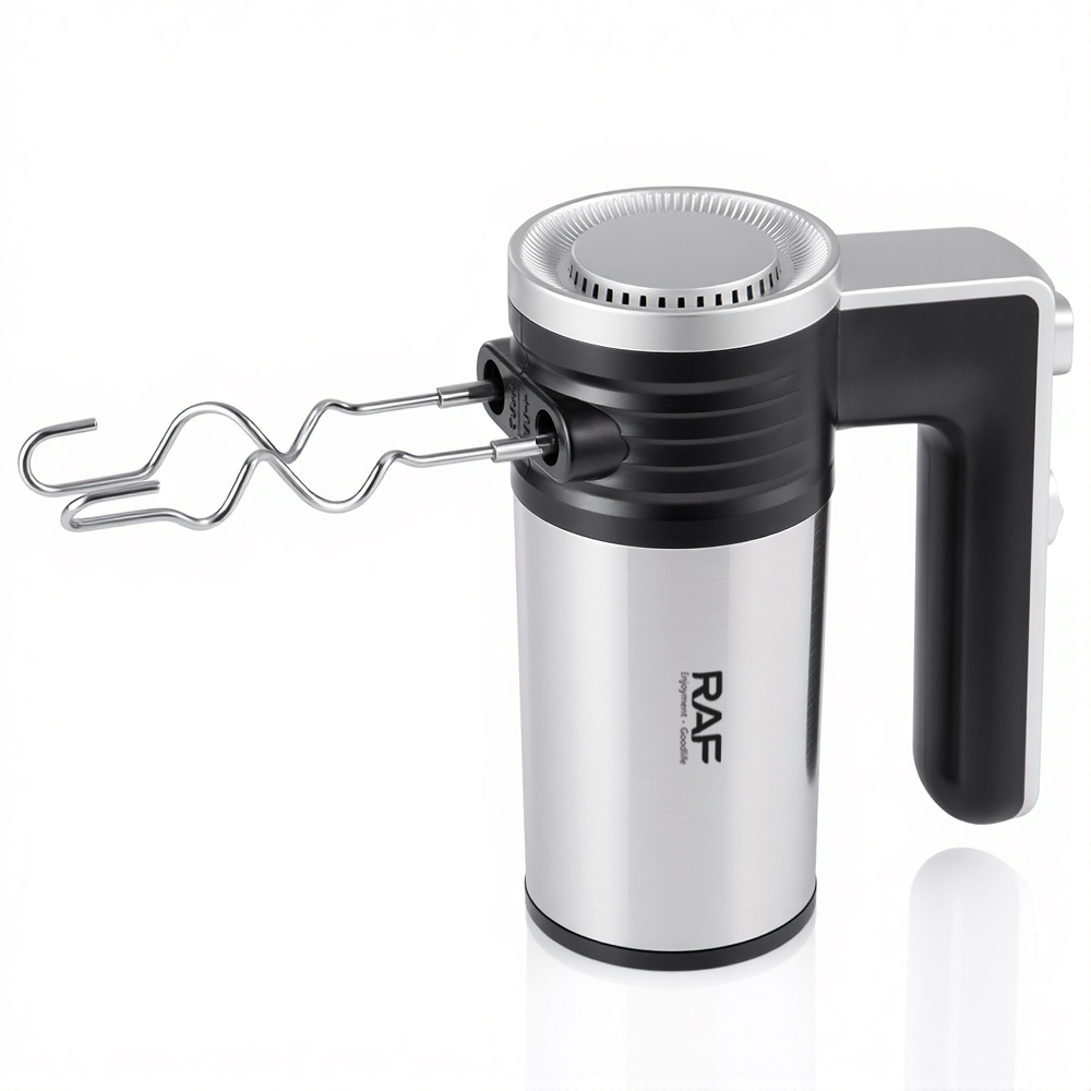 RAF European standard cross-border trade new 5-speed egg beater, household blender, automatic cream machine, whipper, European standard milkshake, baking, batter, cream beating Item Picture