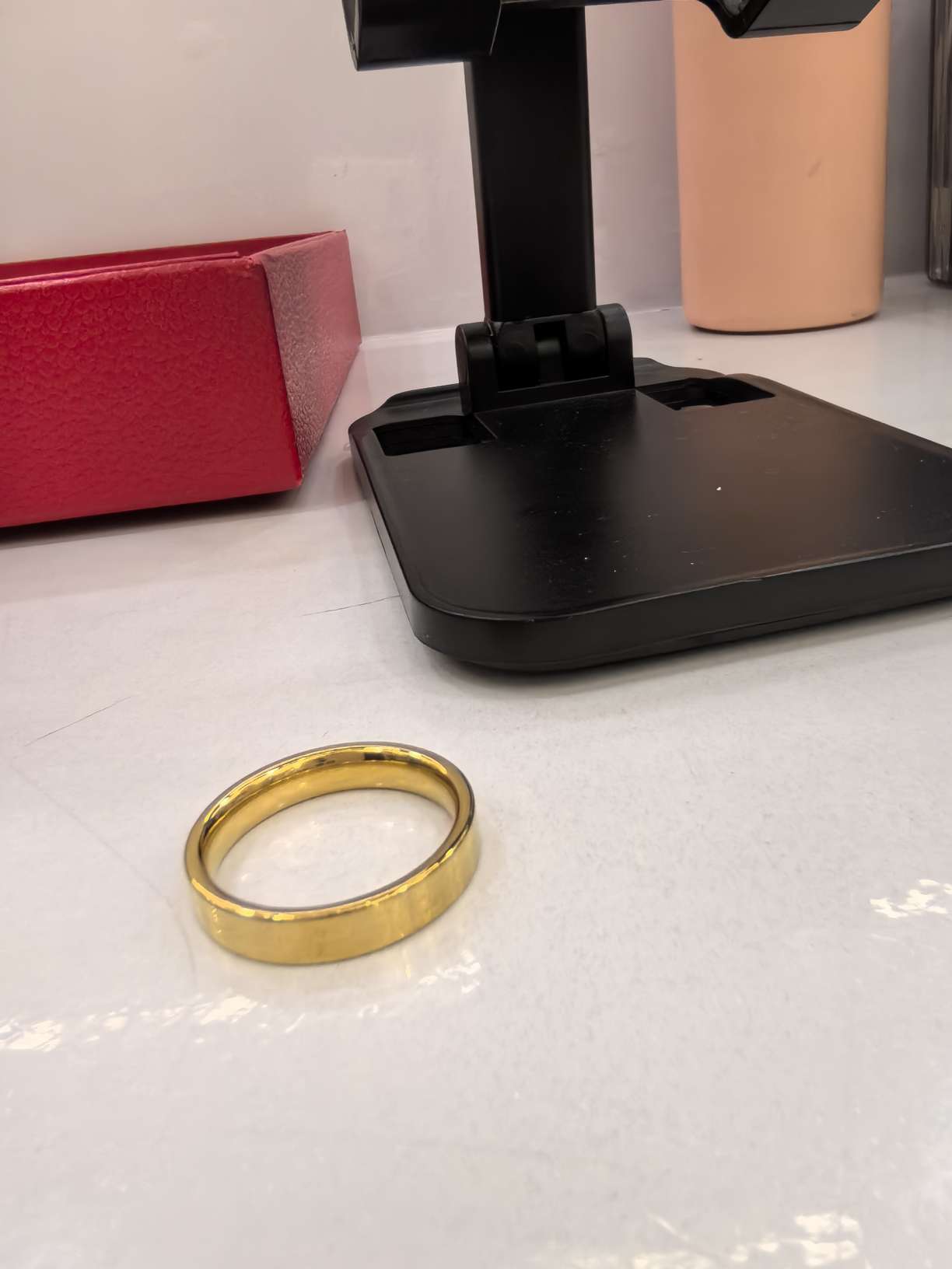 南亭饰品出品，不锈钢材质，平口设计，保色保质，1包100个，混尺寸包装。wedding ring ，遇你所遇，一生所爱详情图2