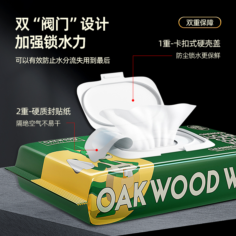 OAKWOOD Wall Stain Remover: Whitewash wall wipes, Graffiti stains, latex paint cleaner details Picture