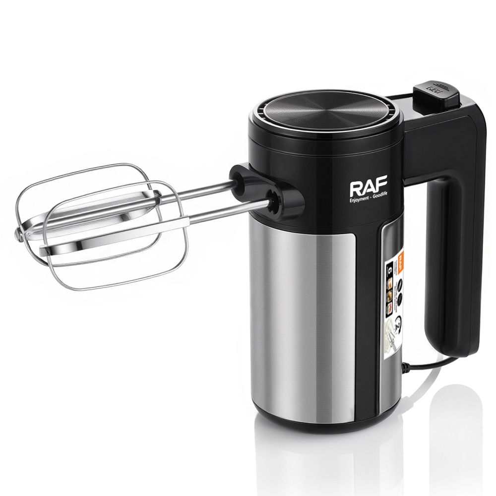 RAF European standard cross-border electric egg beater, 6-speed 460w easy-to-clean baking whipper, cream mixer pic 7