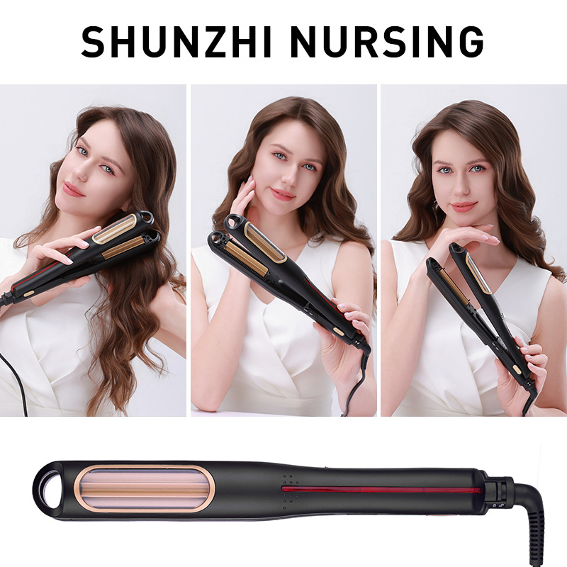 Hot-selling lazy person's fully automatic curling iron, corn roll clamp, water ripple shape high head top curling iron, a lazy person's magic tool Application Scenario