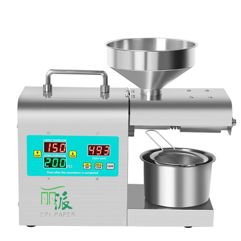 全自动小型商用榨油机黑籽油机葵花籽油花生玉米大豆油瓜子油产品图