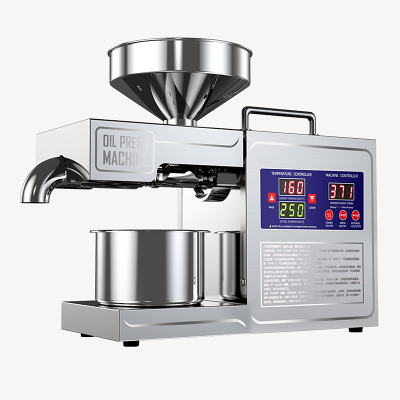 全自动商用榨油机小型榨油机带数显调温