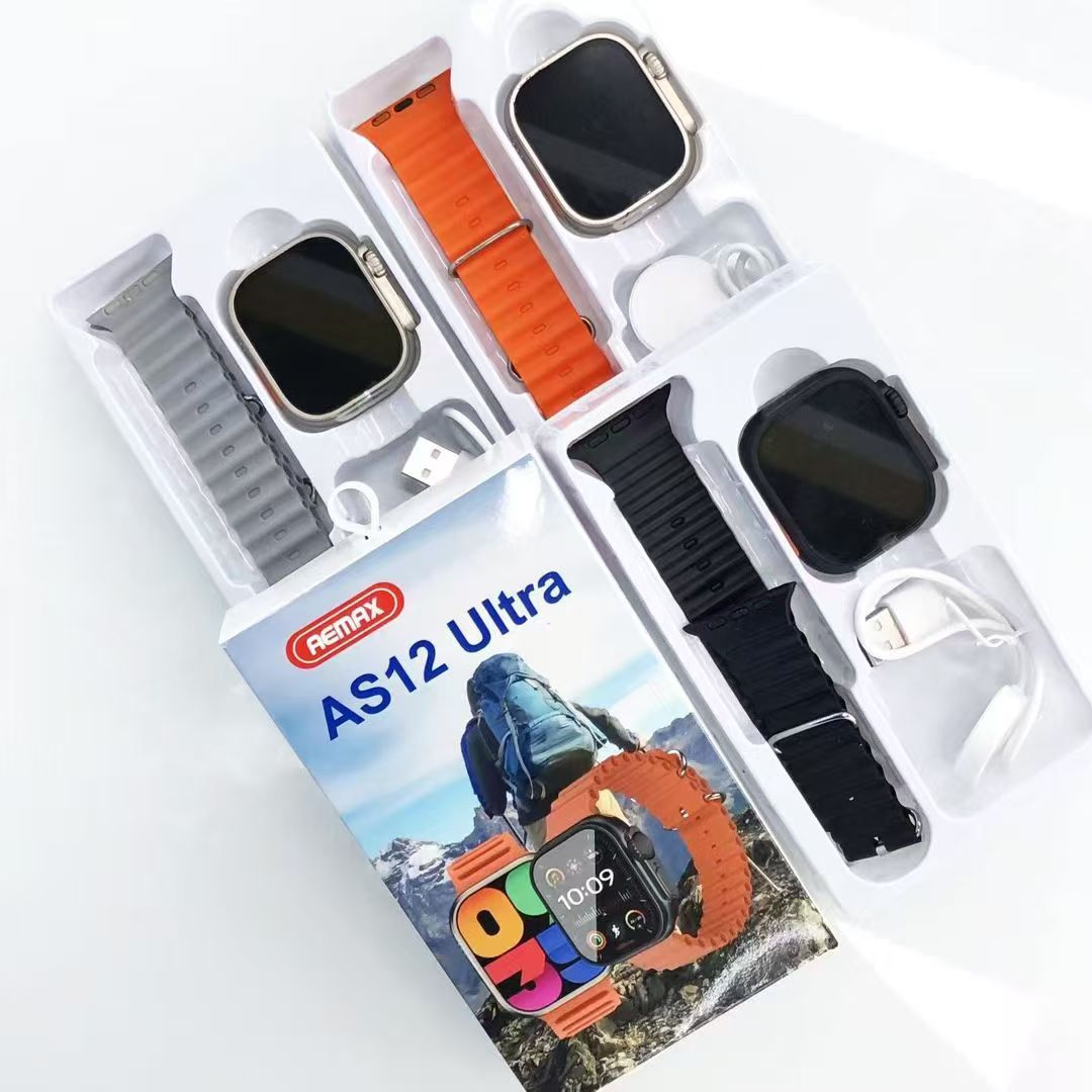 Smartwatch, outdoor sports, Bluetooth call, high-definition large screen, heart rate detection sports watch AS12MAX