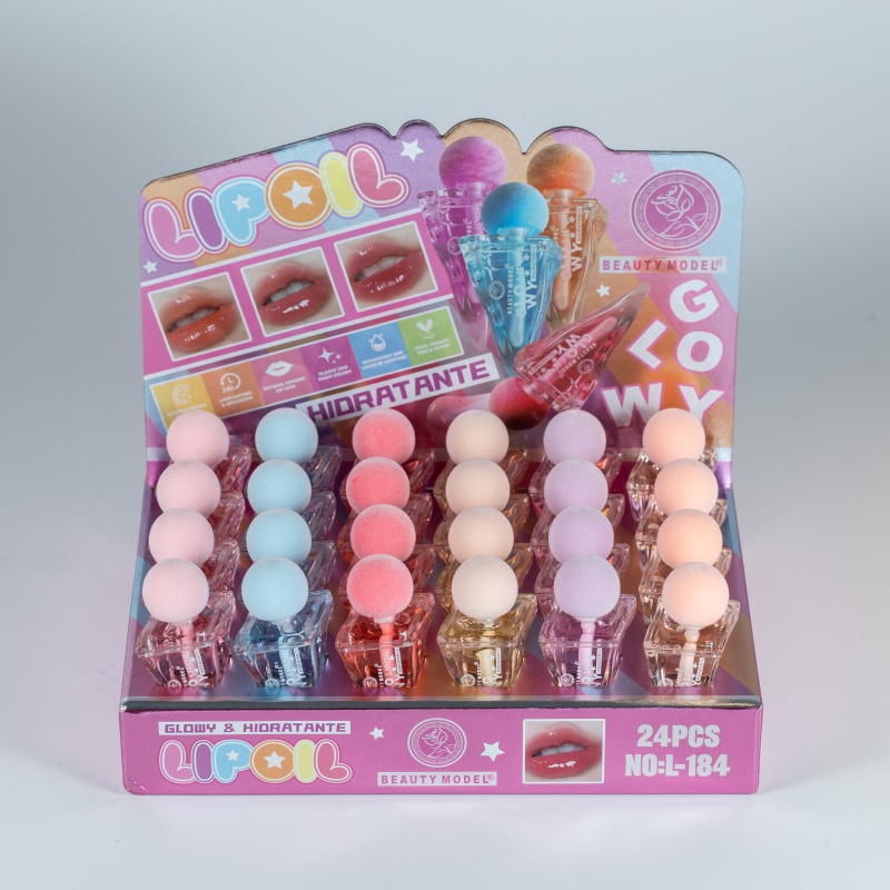 跨境专供美妆可爱少女风唇彩唇持久滋润亮色自然唇釉唇部彩妆BEAUTY MODEL唇油明丹化妆品