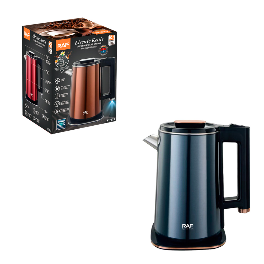 RAF European standard cross-border 2L kettle, electric kettle, household indicator light, electric kettle, heat preservation kettle pic 7