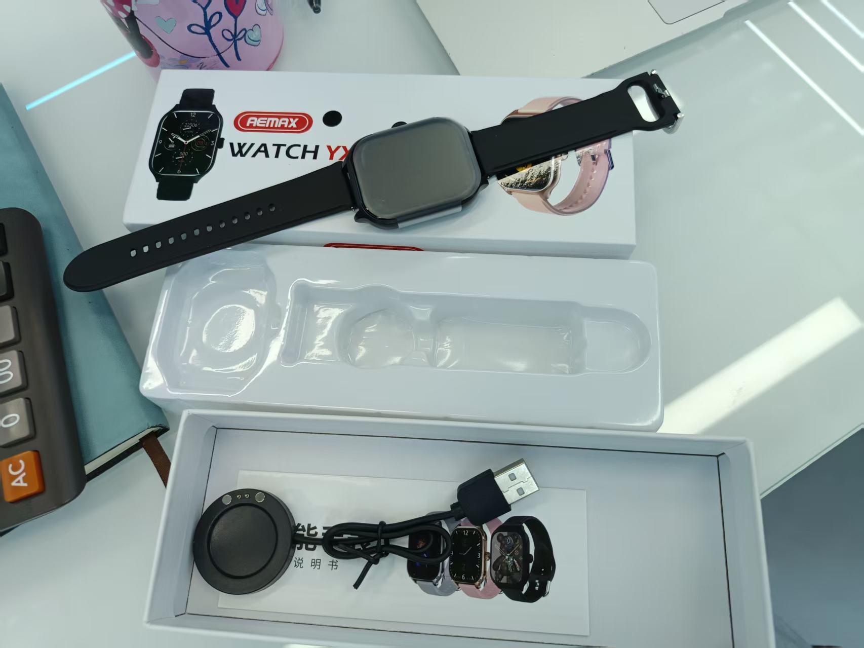 Smart watch, outdoor sports, Bluetooth call, high-definition large screen, heart rate detection, disc sports watch YX9 smart watch details Picture