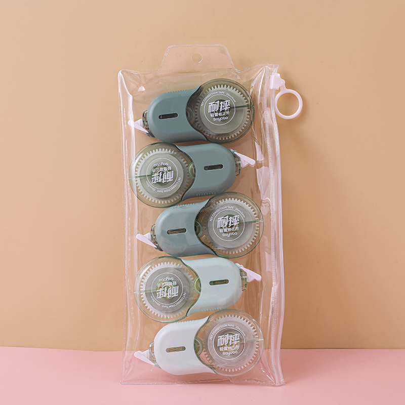 YB-8069 high-quality, large-capacity anti-drop correction tape, 100-meter ultra-thin PET transparent film, easy to use, continuous use, special for students, factory direct sales details Picture