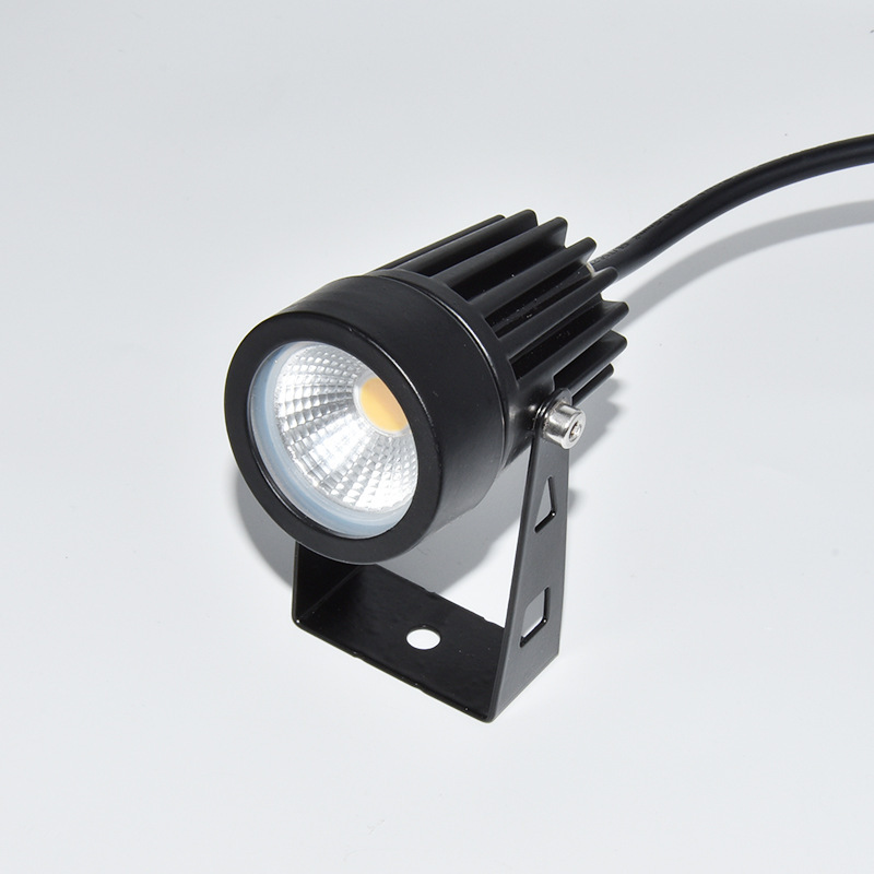 Wholesale of 220V waterproof outdoor 3W cob seven-color tree lighting lamps and aluminum ground insertion lamps for cross-border purchase details Picture