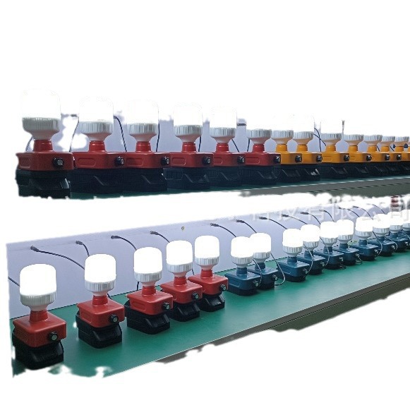 The outdoor emergency LED light is compatible with Makita Devi, Mivochi, Bosch and Baide 18-20V tool lithium batteries Item Picture