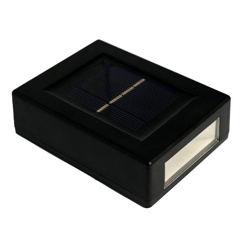 Solar wall lamps, outdoor night lights, villa courtyard garden wall lighting, wall-washing lights, upper and lower dual led lights Item Picture