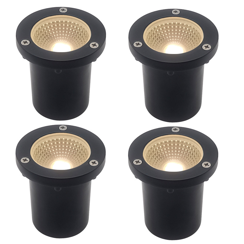 Amazon Cross-border's new outdoor ground lights, LED courtyard landscape lighting, tree burial lights, garden ground deck well lights full figure