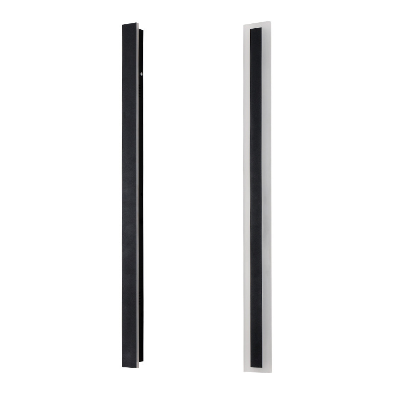 Outdoor wall lamps, long waterproof led, modern and simple one-line villa courtyard landscape lamps, garden minimalist acrylic Item Picture