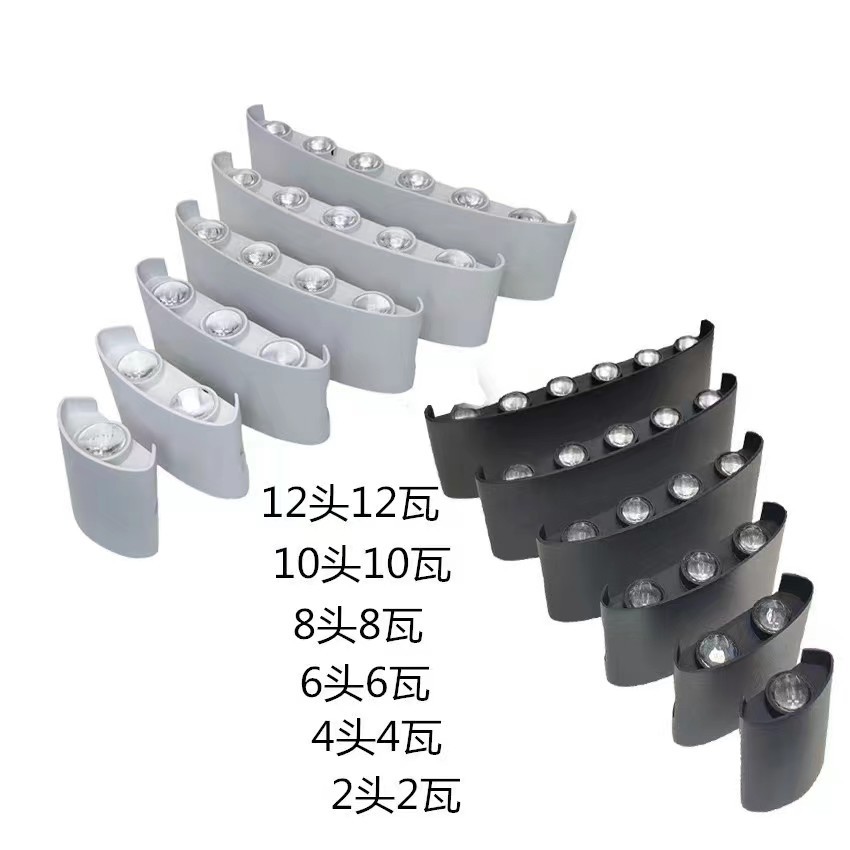 Cross-border exclusive cross-border led outdoor waterproof wall lamps, courtyard villas, hotel corridors, balconies, indoor and outdoor wall lamps Application Scenario