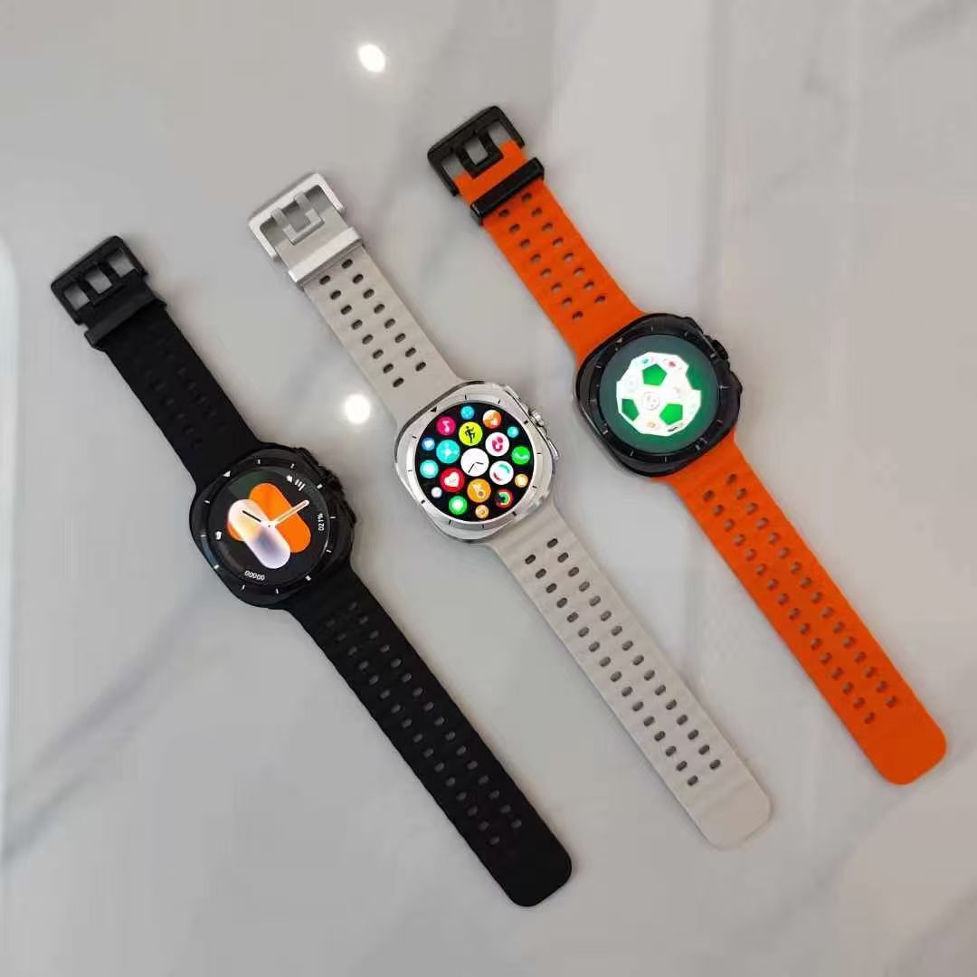 Smartwatch outdoor sports Bluetooth call high-definition large screen heart rate detection disc sports watch RM2 watch Application Scenario