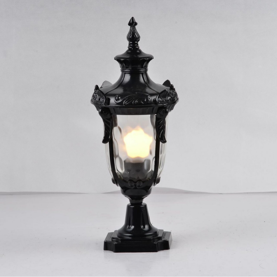 Outdoor fence lights, door post lights, outdoor waterproof column head lights, fence gate, villa, European-style outdoor balcony full figure