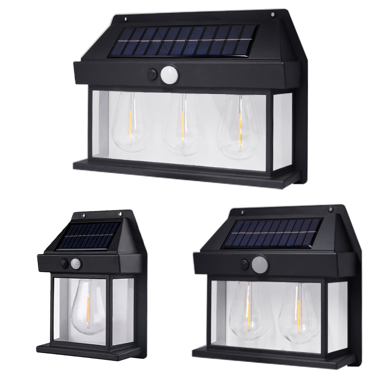 Douyin's best-selling outdoor solar bulbs, tungsten filament sensor wall lamps, garden lamps, villa night lights for lighting Application Scenario